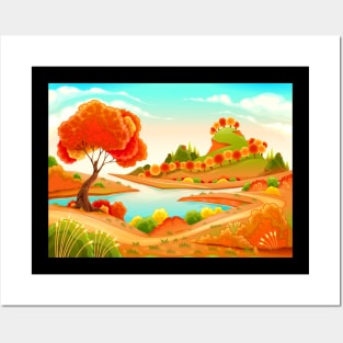 Landscape Posters and Art